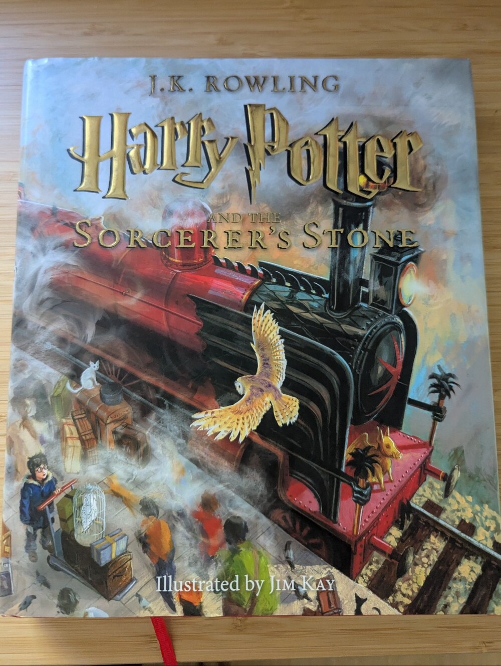 Harry Potter Fully Illustrated Edition Of The Sorcerer's Stone By JK Rowling
